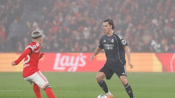28/01/26 PARTIDO UEFA CHAMPIONS LEAGUE BENFICA REAL MADRID CARRERAS
