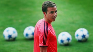 G?tze, todav¨ªa sin equipo, quiere ganar la Liga de Campeones