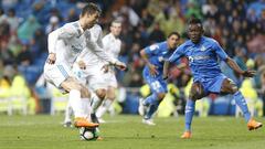 03/03/18 PARTIDO PRIMERA DIVISION 
 REAL MADRID - GETAFE 
 GOL 2-0 CRISTIANO RONALDO