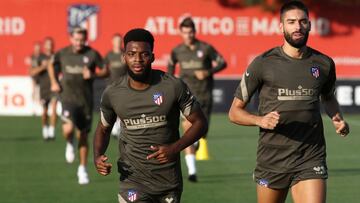 Entrenamiento de pretemporada del Atlético