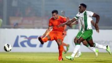 Van Persie no puedo marcar en Indonesia.