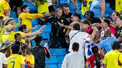 Conmebol sanciona a Uruguay por pelea en semis vs. Colombia