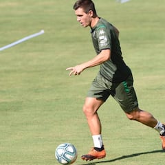 Lo Celso, uno más en la sesión de entrenamiento del Betis