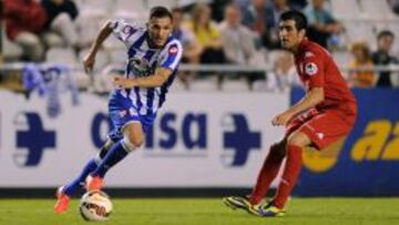 Lucas Pérez, en el Teresa Herrera.