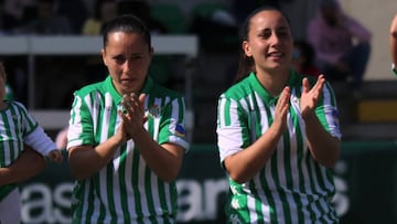 Ana y Laura González, jugadoras del Betis.