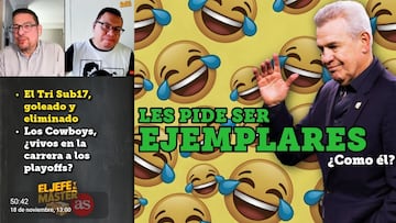 El Jefe y El Máster: Aguirre le pide a sus jugadores “ser ejemplares”