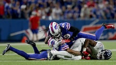 The Buffalo Bills 41-7 trouncing of the Tennessee Titans was overshadowed by the horrific injury suffered by cornerback Dane Jackson