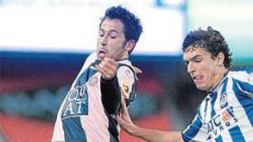 <b>SIN PÓLVORA. </b>Tamudo tuvo una ocasión clara, pero se quedó sin marcar en su partido 300.