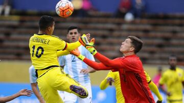 Con el dolor del último minuto, Colombia cae ante Argentina