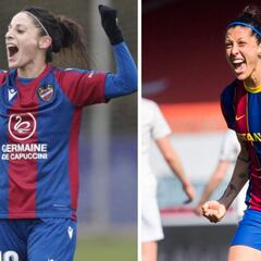 Esther González vs Jenni Hermoso: duelo de goleadoras con el pichichi como aliciente