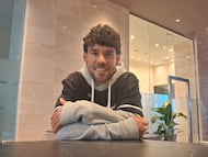 Juan Bernat posa para AS durante la entrevista.