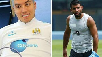 Agüero y Nasri aparecieron con sobrepeso