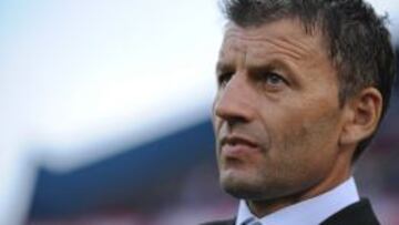 Djukic, durante un partido.