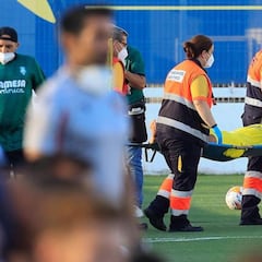 Parejo se va en camilla a 13 días de la final de la Supercopa