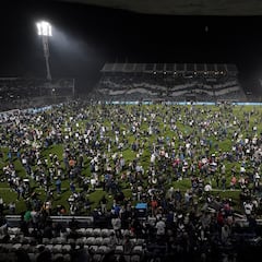 Why was Gimnasia vs Boca Juniors suspended in Argentina?