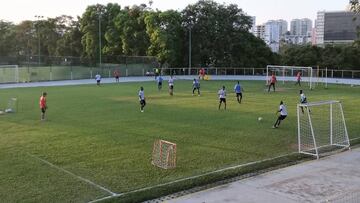 Jornada de recuperación de la Sub 23 tras empatar ante Brasil