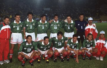 La Selección Mexicana empató a 3 goles ante Costa Rica el 9 de noviembre de 1997