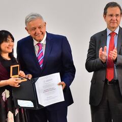 Lopéz Obrador entregó el Premio Nacional del Deporte 2019