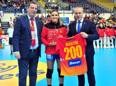 Las Guerreras arrasan a Ucrania (33-14) en el Ciudad de Melilla