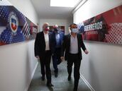 El partido que vio el presidente de la FIFA en Chile