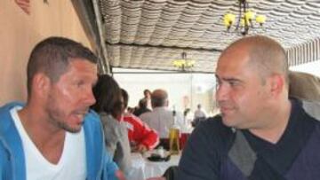 Diego Pablo Simeone y Javier G. Matallanas.