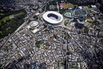 Descubre la Tokio olímpica desde el aire