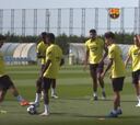 El Barcelona vuelve al trabajo tras clasificarse para cuartos