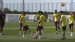 El Barcelona vuelve al trabajo tras clasificarse para cuartos