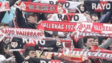 <b>FIDELIDAD. </b>Los seguidores del Rayo viajan siempre con su equipo.