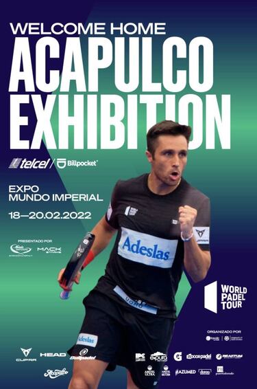 El World Padel Tour regresa a Acapulco tras cancelación por pandemia COVID-19