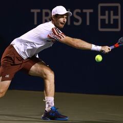 Murray arrasa a Rubin tras la espantada de Kyrgios