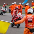 Márquez le puso emoción a su décimo triunfo al esprint