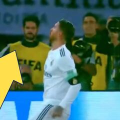 El gesto de Isco una vez Ramos marcó el 3-0 del Real Madrid