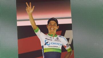 La sonrisa de Esteban Chaves relucir&aacute; tambi&eacute;n en la Vuelta.