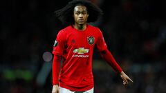 Soccer Football - Europa League - Round of 32 Second Leg - Manchester United v Club Brugge - Old Trafford, Manchester, Britain - February 27, 2020  Manchester United&#039;s Tahith Chong   Action Images via Reuters/Jason Cairnduff