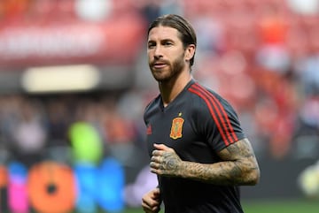 Spain's Sergio Ramos