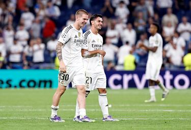 El argentino es el segundo más joven de la lista, y debutó esta jornada de Champions como titular ante el Olympique.