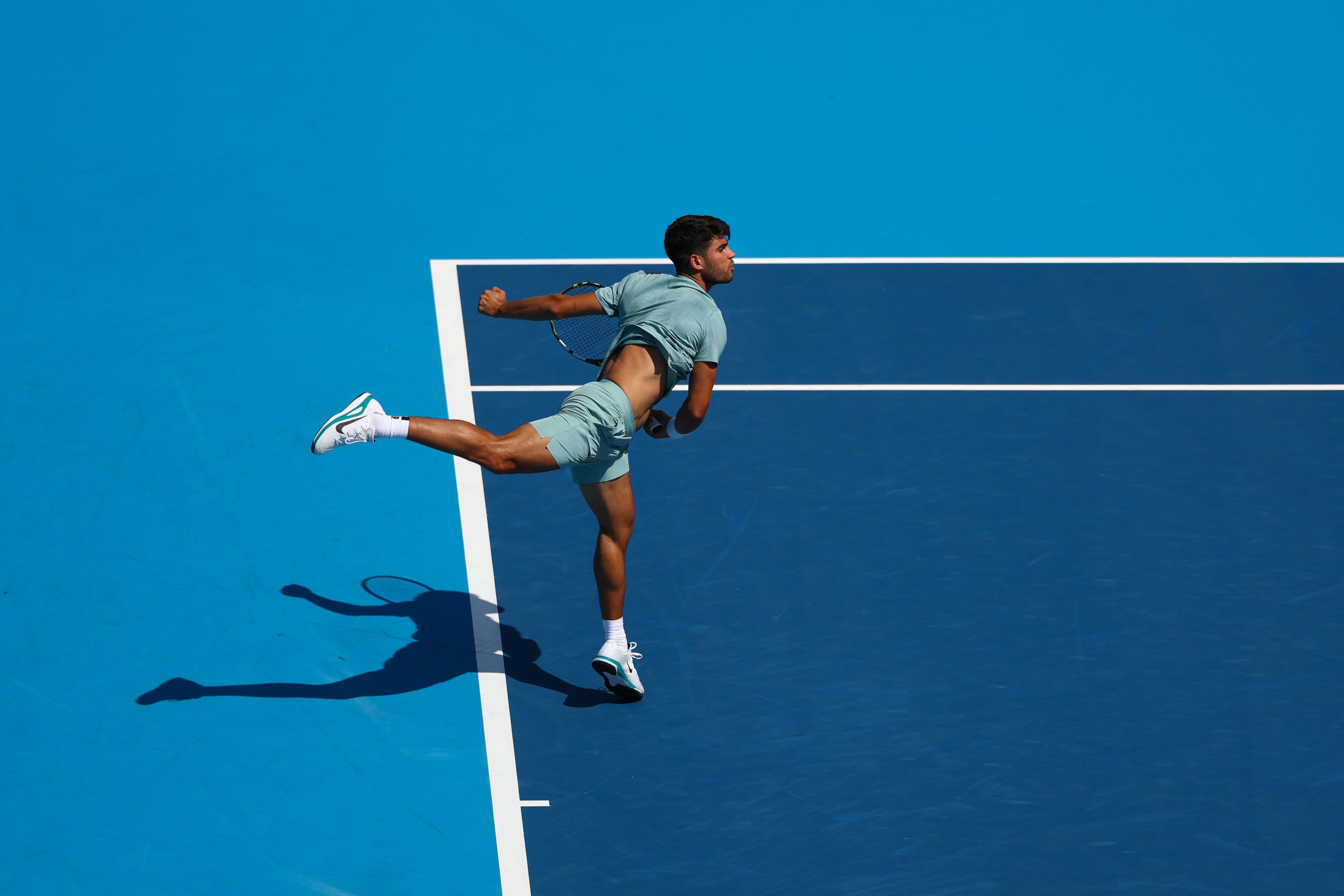 Carlos Alcaraz, como un rayo a la victoria 50 de la temporada