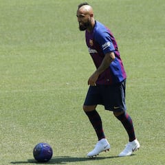 Vidal podría debutar el domingo en la Supercopa frente a Sevilla