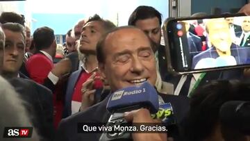 Berlusconi en estado puro: "Queremos ganar la liga y clasificarnos para la Champions"