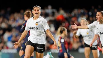 19/11/22 FUTBOL FEMENINO PARTIDO PRIMERA DIVISION
VCF FEMENINO - LEVANTE UD 
 ALEGRIA  VALENCIA ANITA MARCOS
PUBLICADA 20/11/22 NA MA30 1COL