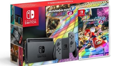 Filtrado un pack de Nintendo Switch con Mario Kart 8