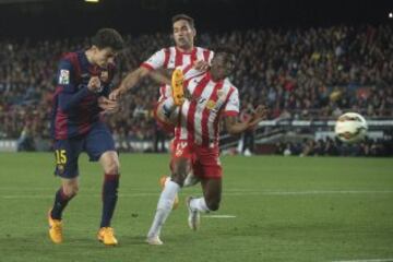 3-0. Bartra marcó el tercer tanto.