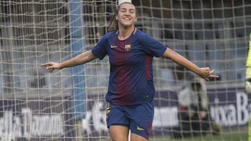 Patri Guijarro, jugadora del Barcelona Femenino. 