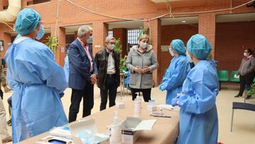 Inmaculada Sanz visita el punto de información municipal en Vallecas de medidas contra el Covid-19
AYUNTAMIENTO DE MADRID
07/10/2020