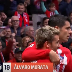 El golazo de Morata explica por qué el Cholo ha convertido a Griezmann en superélite
