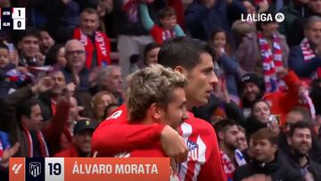 El golazo de Morata explica por qué el Cholo ha convertido a Griezmann en superélite