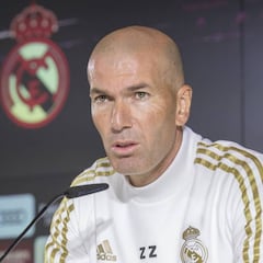Zidane: "No voy a decir cuándo quiero jugar el Clásico"