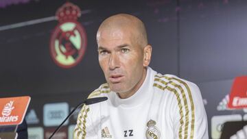 Zidane: "No voy a decir cuándo quiero jugar el Clásico"