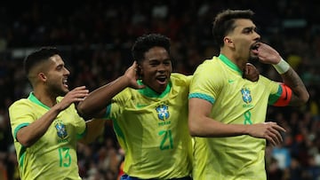 Goals galore as Spain and Brazil finish all-square